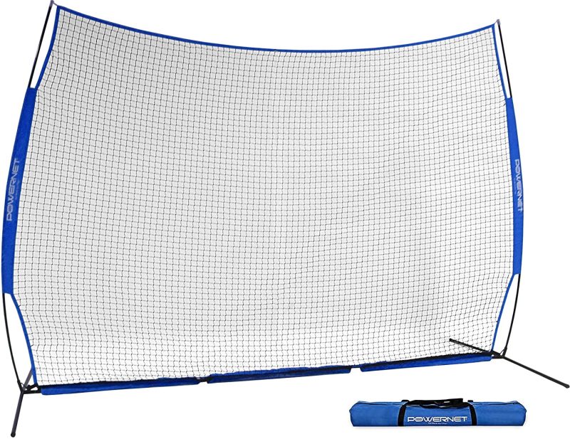 powernet 12 ft x 9 ft sports barrier net 421282