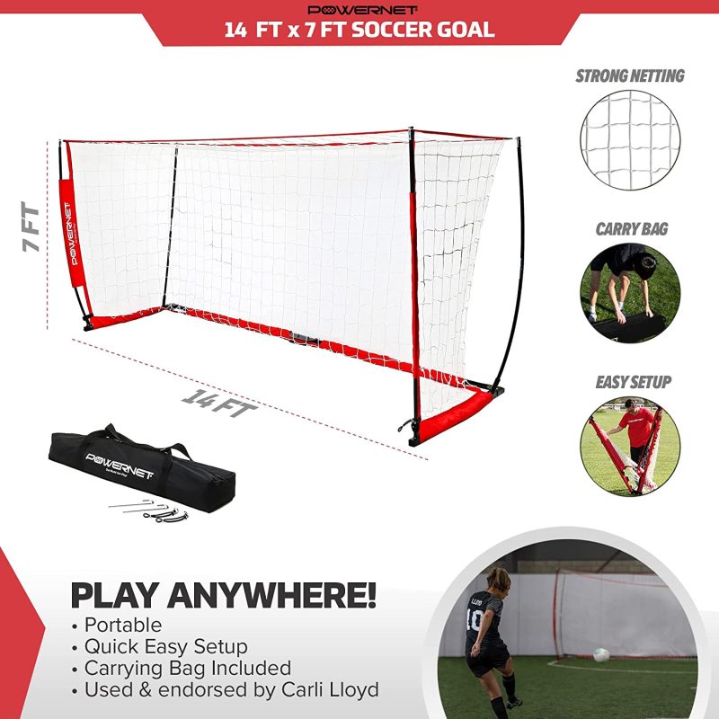 powernet soccer goal 14x7 612139